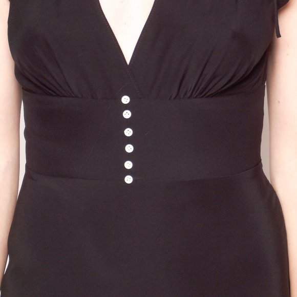 AMANDA UPRICHARD Silk Belvedere Midi Dress NWT - Picture 3 of 7